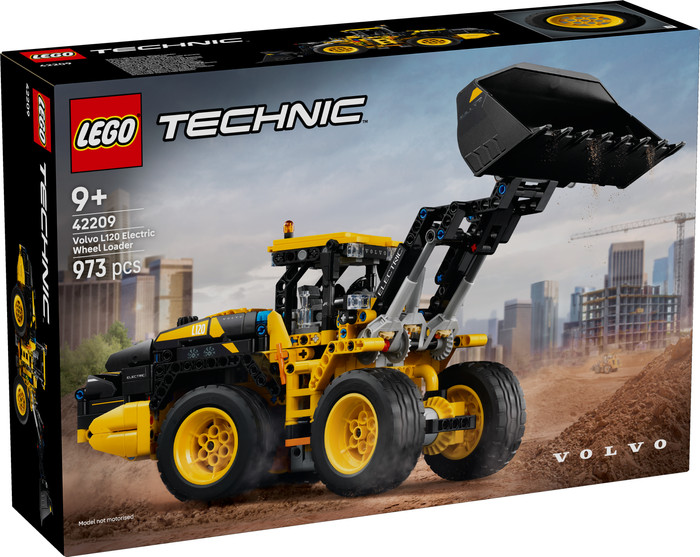 LEGO Technic Volvo L120 Electric Wheel Loader 42209 packaging