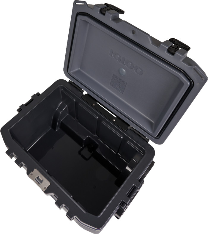 Igloo Trailmate 52 QT Carbonite Roller Kühlbox innen