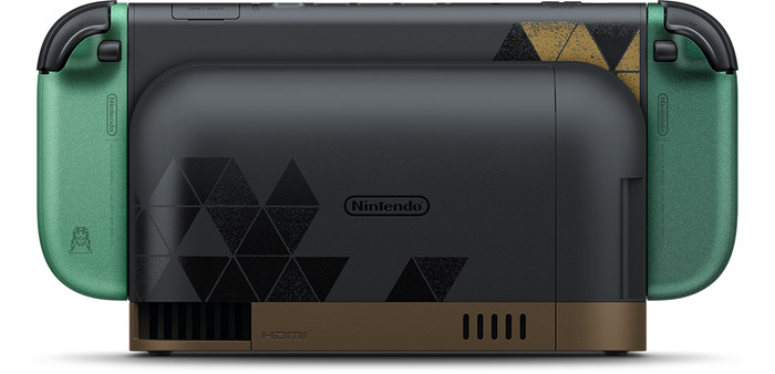 Nintendo Switch 2 The Legend of Zelda Edition zum 40. Jubiläum rückseite