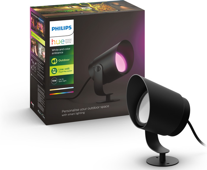 Philips Hue Lily XL Spießstrahler White & Color Erweiterung 3er-Pack null