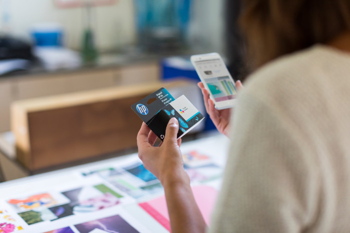 HP 56 Cartridge Black product in use