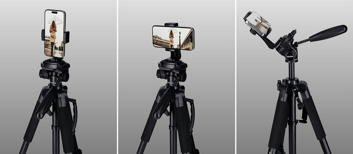 Rollei Compact Traveler Star S4 Tripod produkt in gebrauch