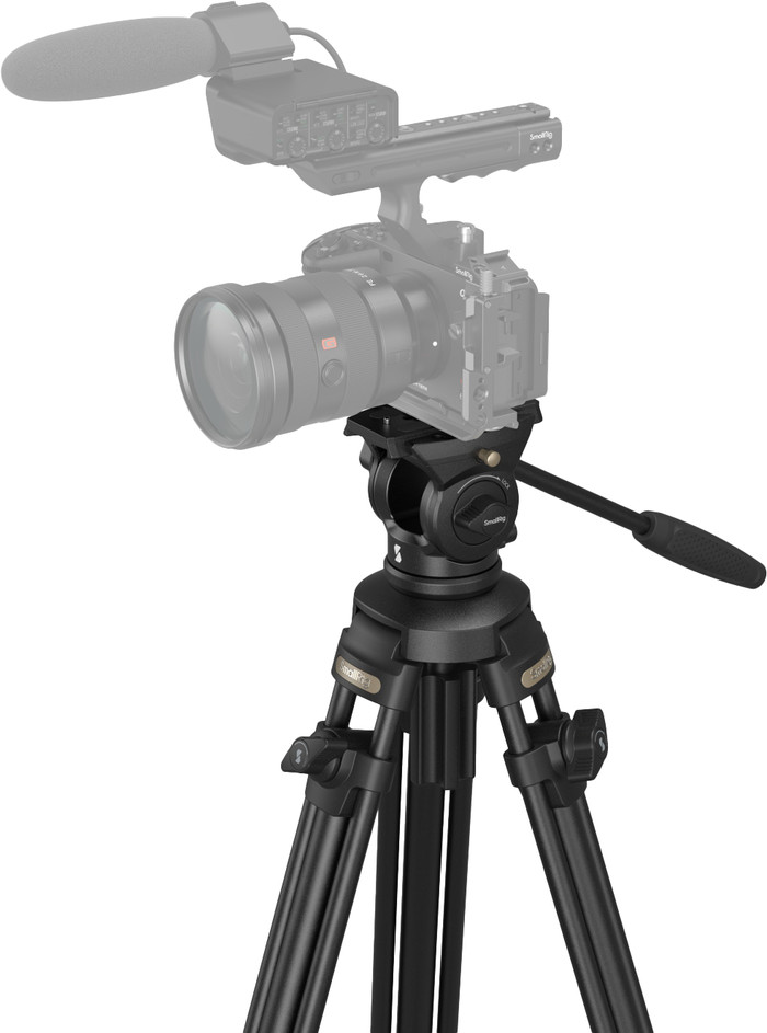SmallRig AD-50 Video Tripod Kit produkt in gebrauch