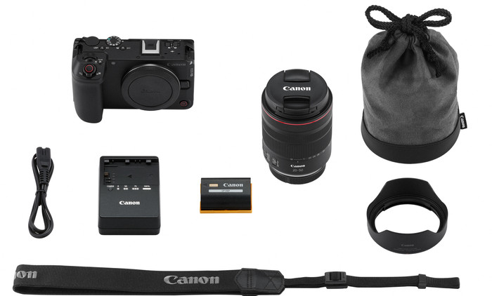 Canon EOS R6 V + RF 20-50mm f/4L IS USM PZ accessory
