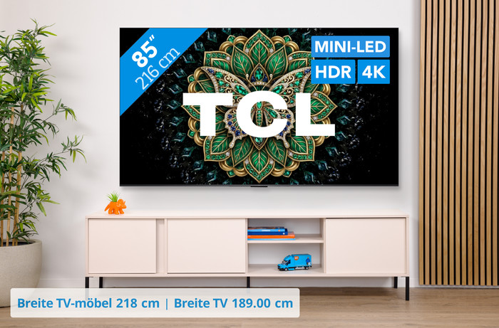 TCL QD Mini-LED 85 Zoll C69K Pro (2026) visuelles Coolblue 1