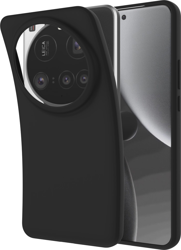 Just in Case Soft Design Xiaomi 17 Ultra Back Cover Black detail