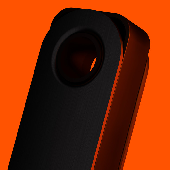 Ledger Nano S Plus Mattschwarz visueller lieferant