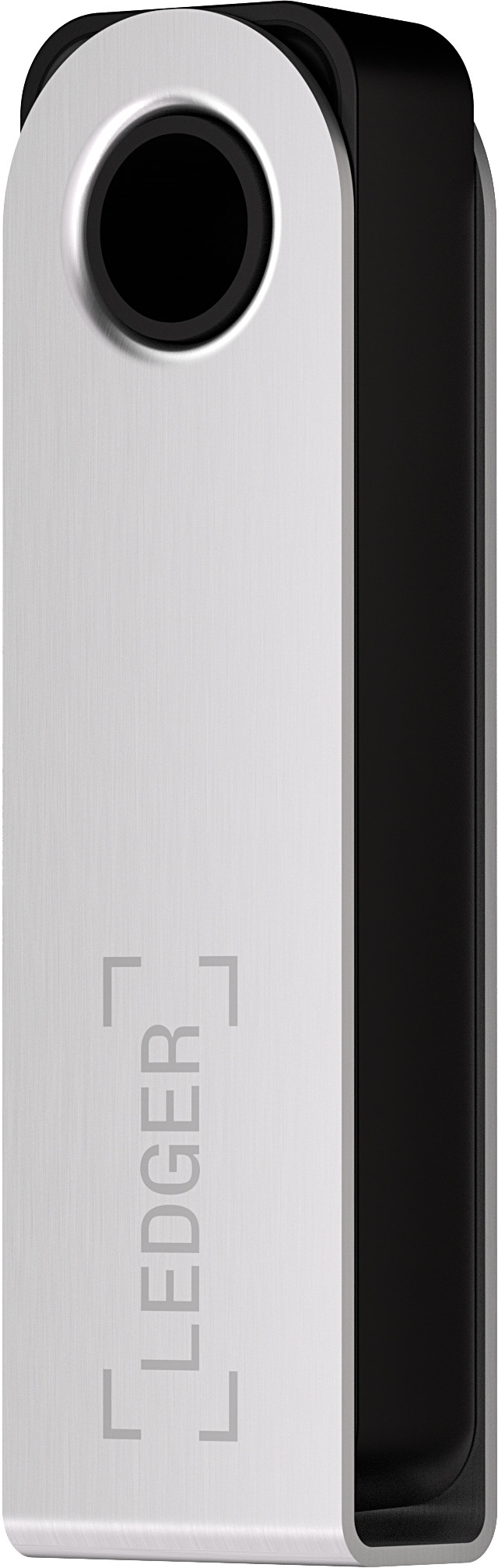Ledger Nano S Plus Mattschwarz vorne