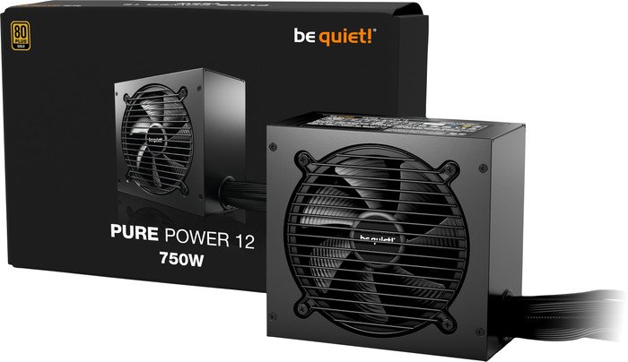 be quiet! PURE POWER 12 750 W verpackung