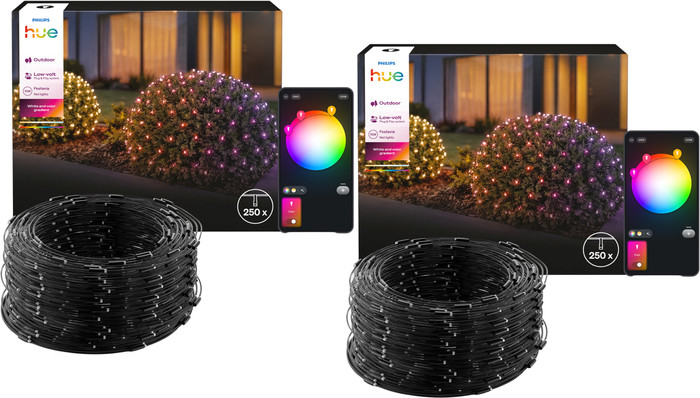 Philips Hue Festavia LED Lichtnetz 3,45 x 1 Meter Doppelpack Main Image