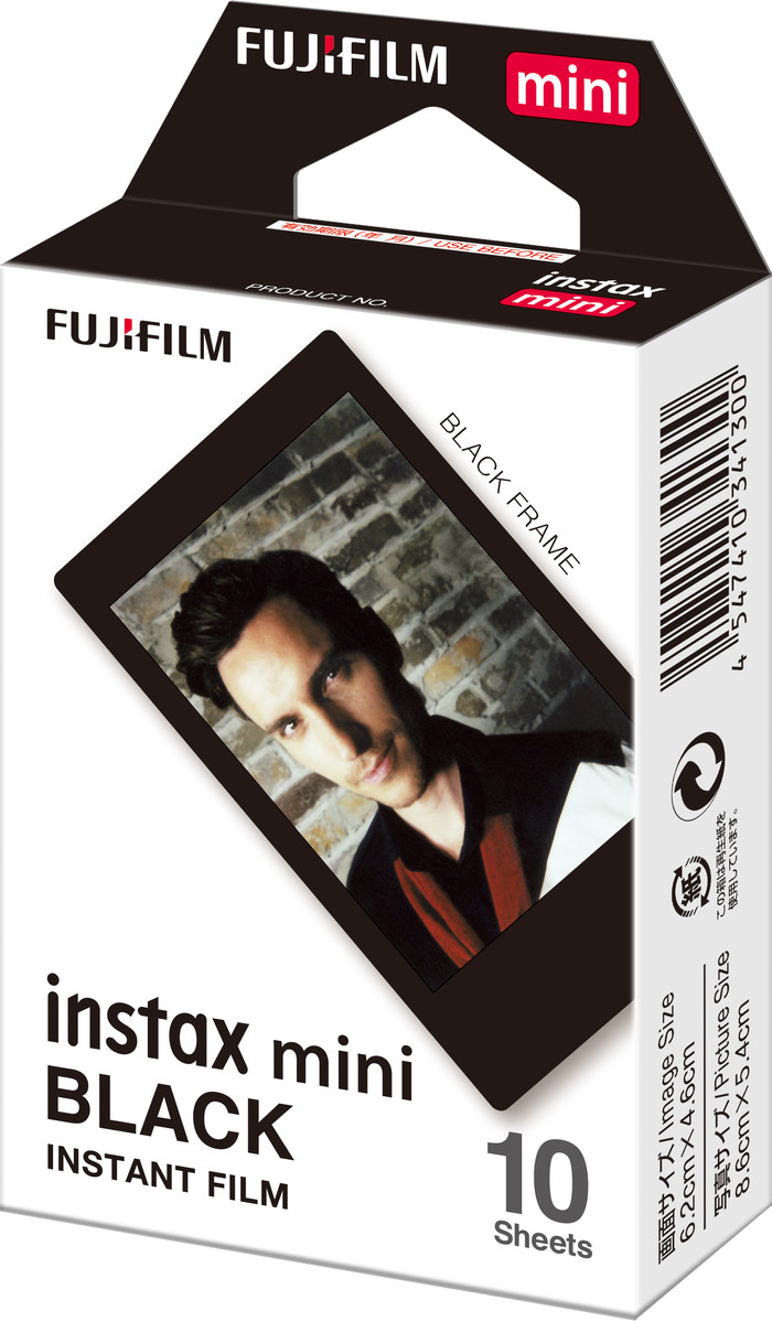 Fujifilm Instax Mini Black Frame (10 Stück) Main Image