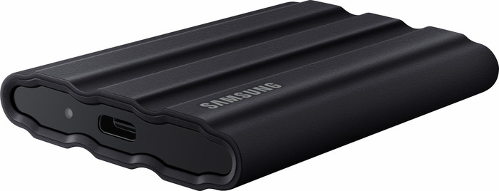 Samsung T7 Shield 1TB Schwarz oberseite