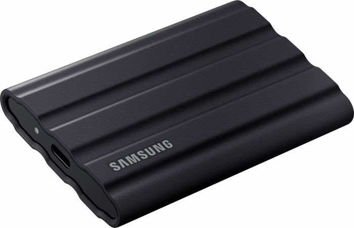 Samsung T7 Shield 1TB Schwarz oberseite