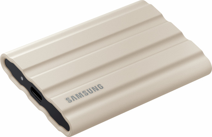 Samsung T7 Shield 2TB Beige top