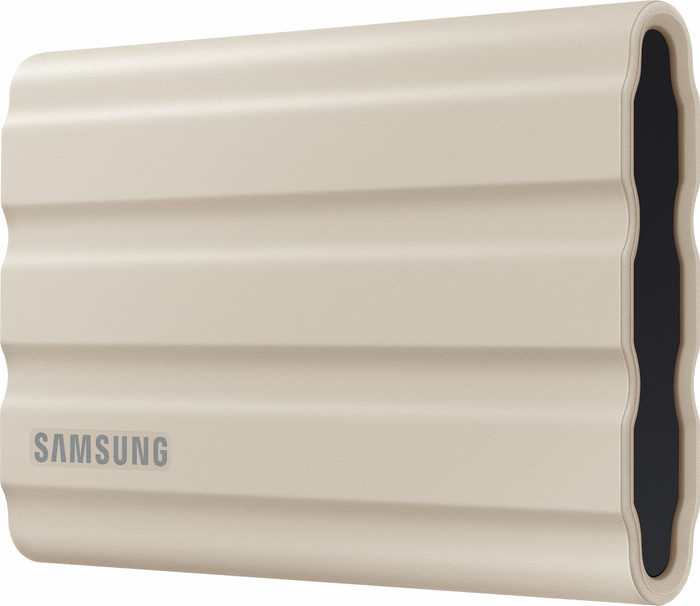 Samsung T7 Shield 2TB Beige right side