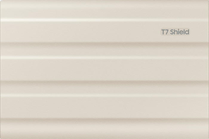 Samsung T7 Shield 2TB Beige front