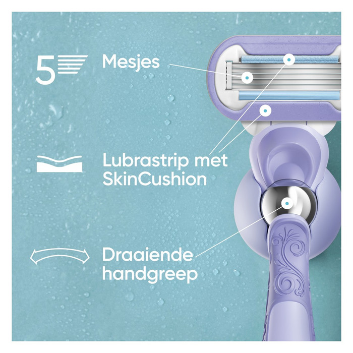 Gillette Venus Extra Smooth Swirl + 9 Replacement Blades visual supplier