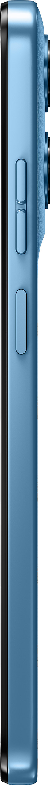 Motorola Moto G17 Hellblau 4G rechte seite