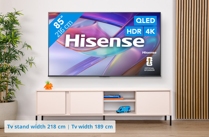 Hisense QLED 85 inches E79S (2026) visual Coolblue 1