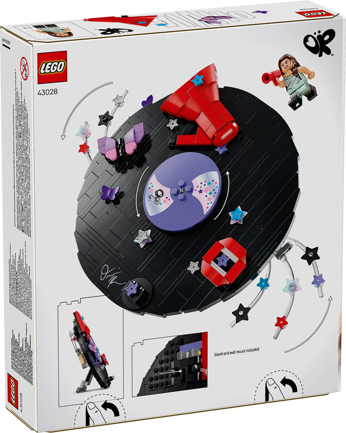 LEGO Editions Olivia Rodrigos Schallplatte 43028 verpackung