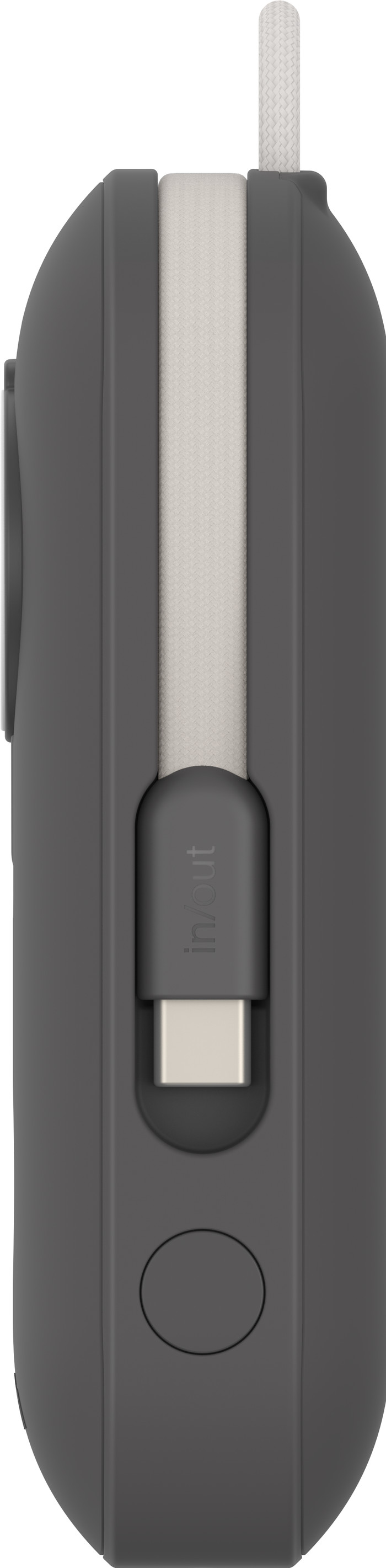 Belkin Powerbank 10.000 mAh mit Schnellladefunktion 45 Watt Schwarz rechte seite