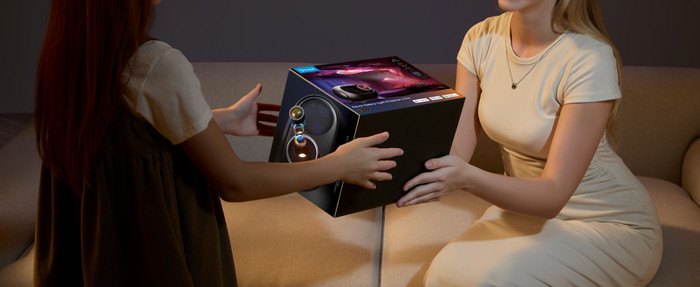 Govee Galaxy Light Projector 2 Pro product in use