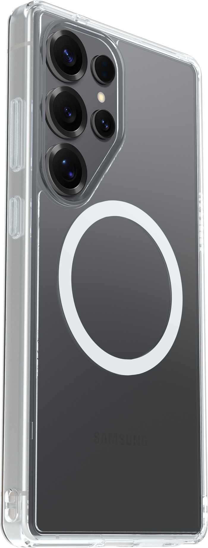 OtterBox Symmetry Samsung Galaxy S25 Ultra Backcover mit Magnet Transparent rechte seite