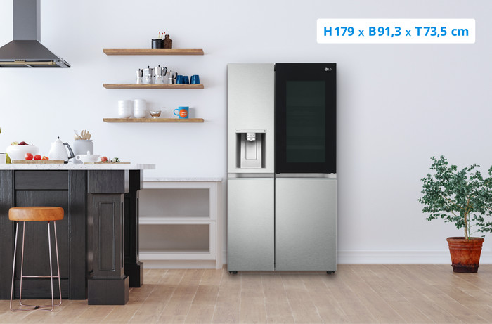 LG GSXV90BSDE InstaView Door-in-Door visuelles Coolblue 1