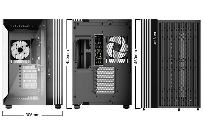 be quiet! LIGHT BASE 600 LX Schwarz visueller lieferant