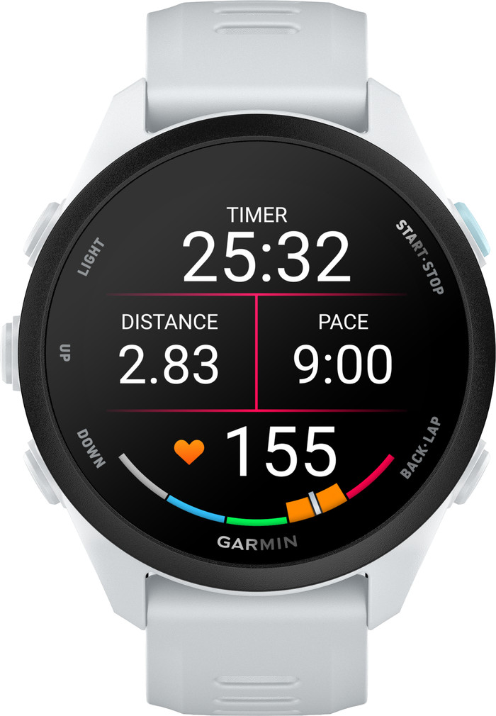 Garmin Forerunner 70 43mm White front