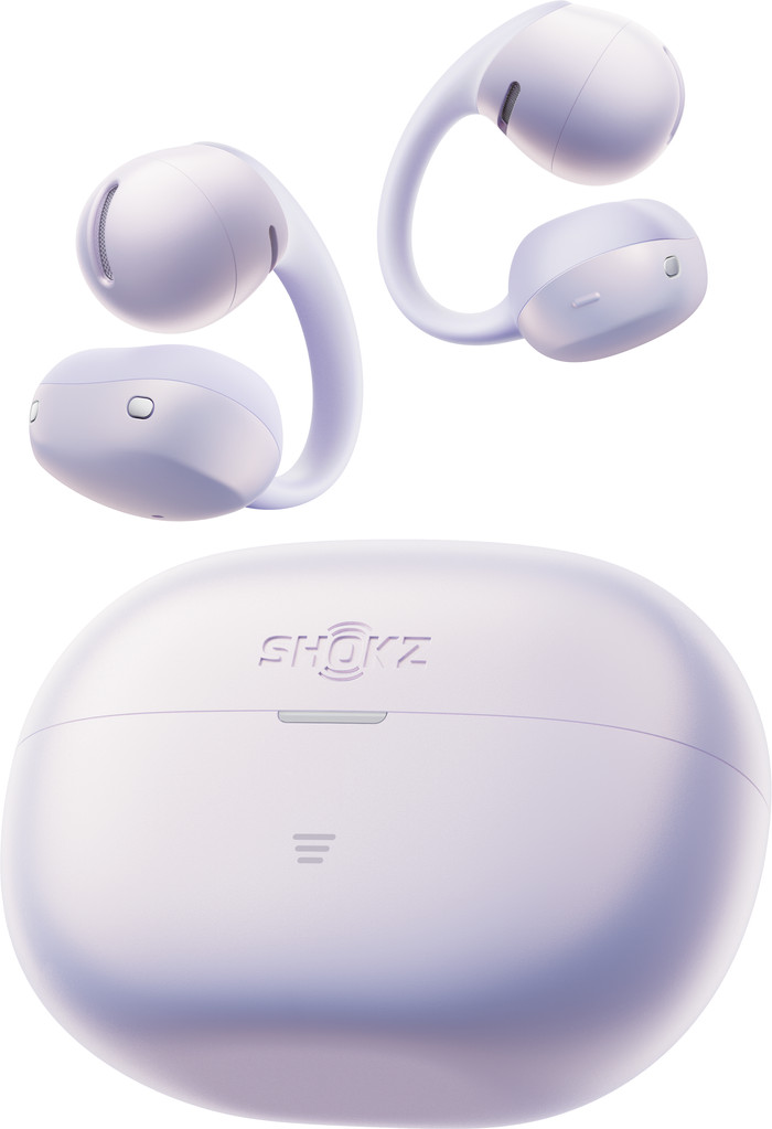 Shokz OpenDots Air Lila vorne