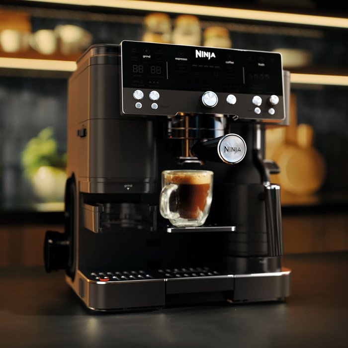 Ninja Luxe Cafe Premier ES601EUBK produkt in gebrauch