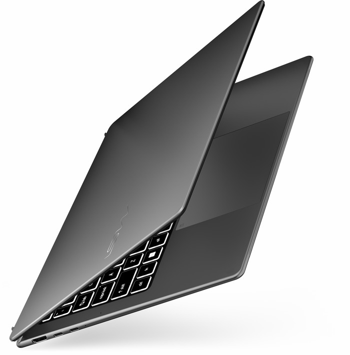 MSI Prestige 14 AI+ D3MG-045NL OLED QWERTY left side