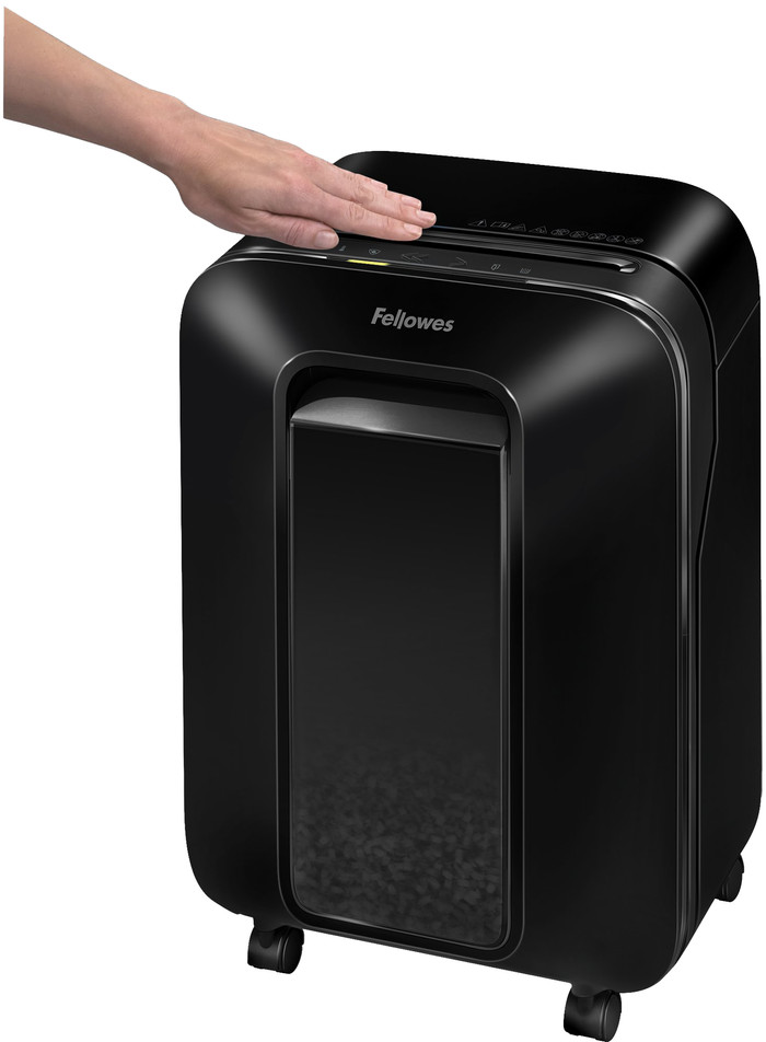Fellowes Powershred LX201 Schwarz produkt in gebrauch