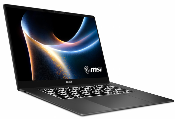 MSI Prestige 16 AI+ OLED C3MG-402NLN QWERTY left side