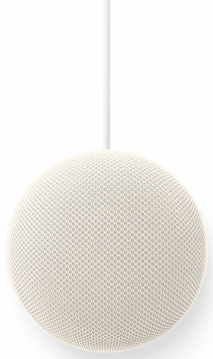 Google Home Speaker Cream top