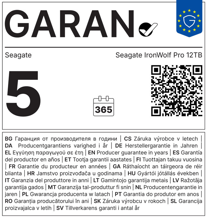 Seagate IronWolf Pro 12 TB