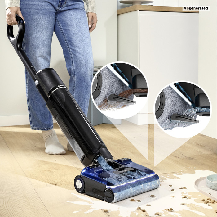 Bosch Series 6 OneFlow BHF61BM produkt in gebrauch