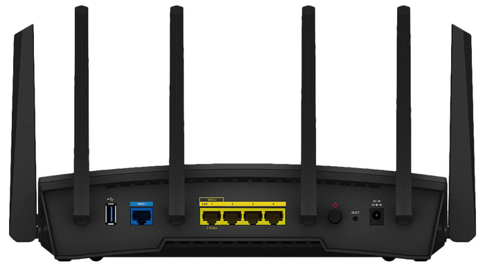 Synology RT6600ax back