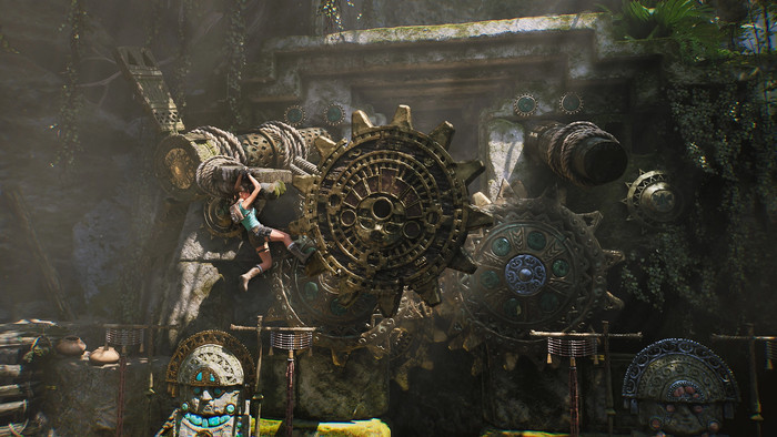 Tomb Raider: Legacy of Atlantis Deluxe Edition PS5 product in use