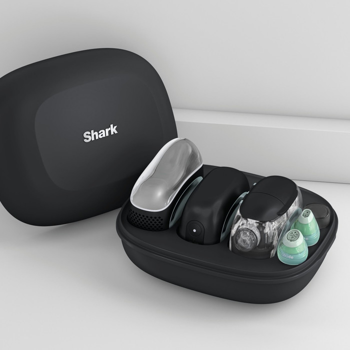 Shark FacialPro Glow + DePuffi FH320EUBK Schwarz visueller lieferant