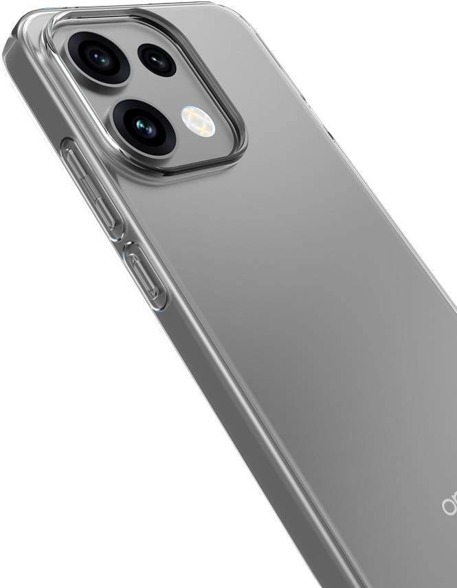 Just in Case Soft Design OPPO Reno16 / Reno16 Pro Backcover Transparent detail