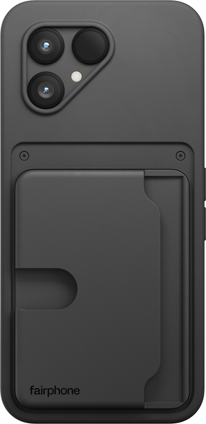 Fairphone Card Wallet for the Fairphone 6 Black product in use