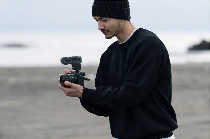 Sony E 15mm F1.4 G produkt in gebrauch