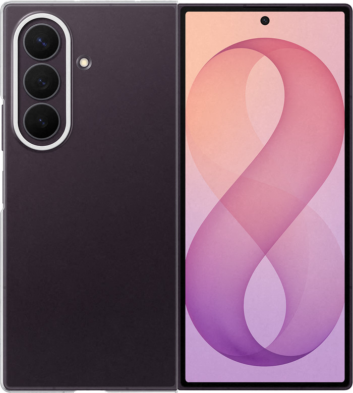 Samsung Galaxy Z Fold 8 Ultra Soft Case Back Cover Transparent Main Image
