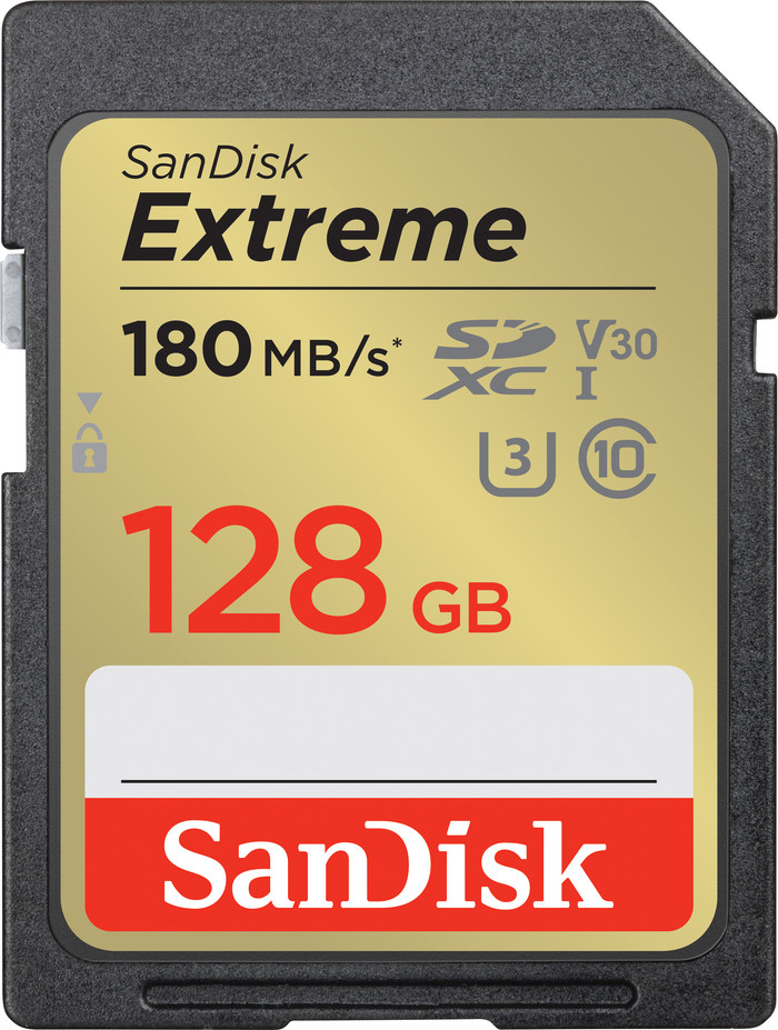 SanDisk SDXC Extreme 128GB 90MB/s Main Image