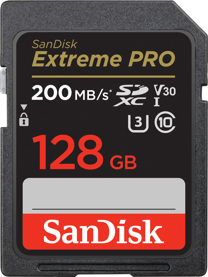 SanDisk SDXC Extreme Pro 128GB 90 MB/s Main Image
