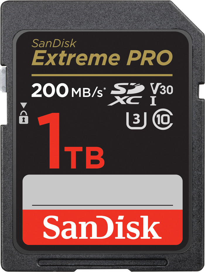 SanDisk SDXC Extreme Pro 1TB 140 MB/s Main Image