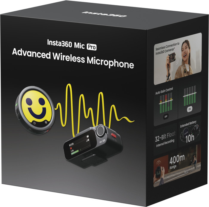 Insta360 Mic Pro Single verpackung