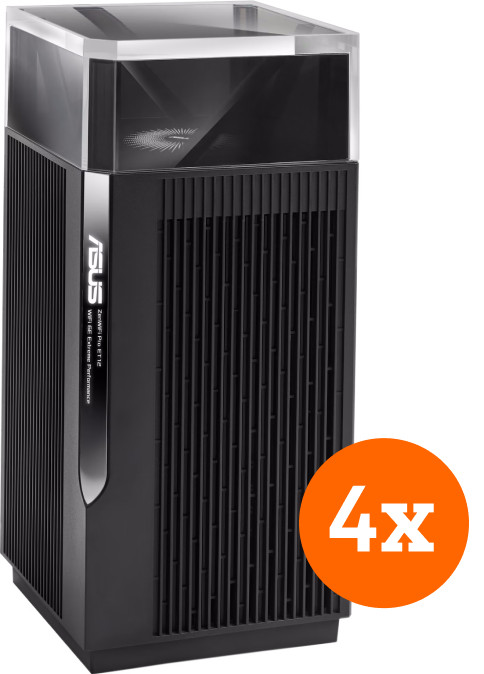 Asus ZenWiFi Pro ET12 4er-Pack Main Image
